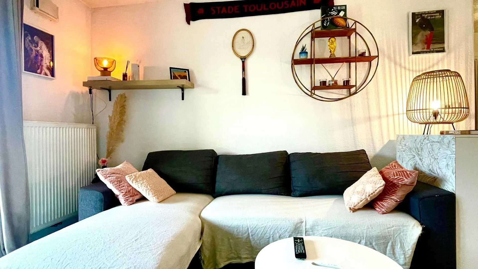Bel Appartement T3 De 60M2 Avec Parking, Terrasse, Proche Du Metro Et Du Periph Toulouse Francie