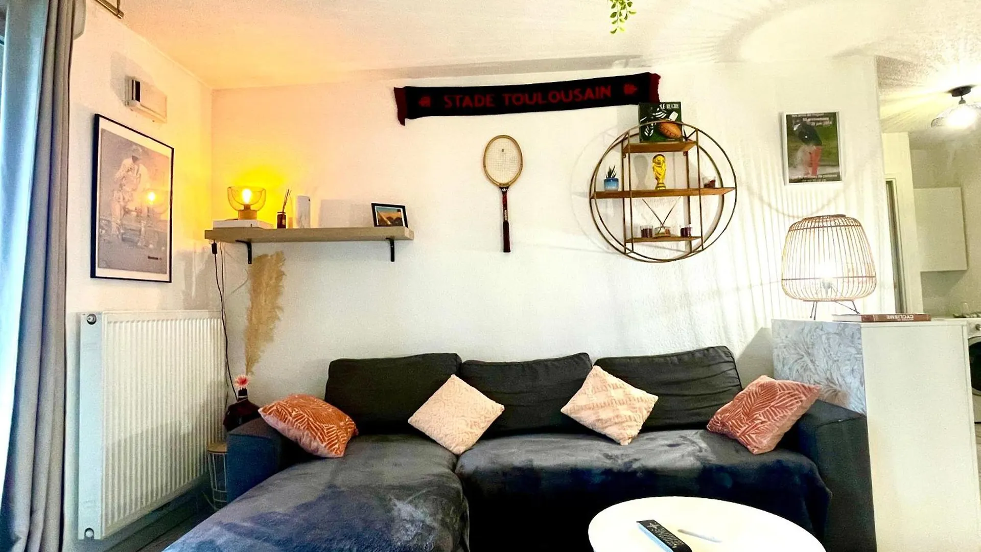 Bel Appartement T3 De 60M2 Avec Parking, Terrasse, Proche Du Metro Et Du Periph Toulouse Francie
